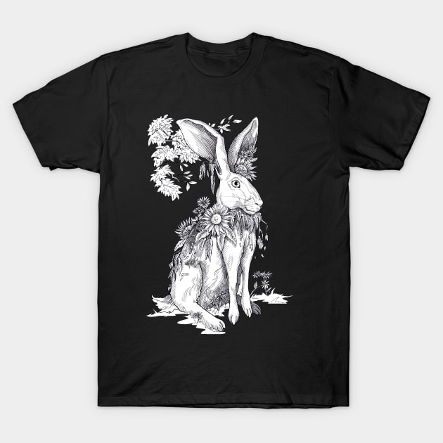 Rabbit Spirit "Summer" T-Shirt by HintermSpiegel